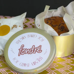 6.5 Inch Tin Traditional Fruit Cake